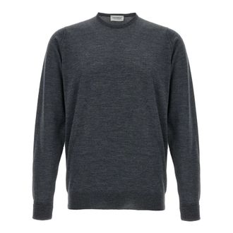 John Smedley Heren, Truien, Bruin, Maat: 2XL Wol