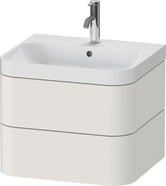 Duravit Set C-bonded Duravit Happy D.2 Plus Suspendido, 575x490mm, 2