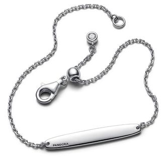 Pandora Bracelets - Gravierbares Stab Kettenarmband - silver - Bracelets for ladies