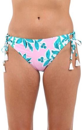 La Blanca Opulent Hipster Bikini Bottoms in Pink Multi at Nordstrom Rack, Size 10