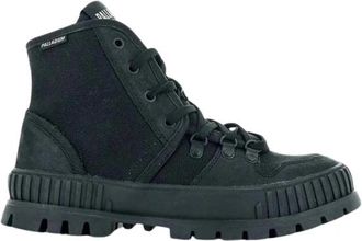 Palladium Pallashock Hiker - Heren - Veterlaarzen - Zwart - 36 EU - Leer - Schoenen