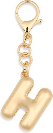 Leith Bubble Initial Bag Charm in H- Gold at Nordstrom Rack