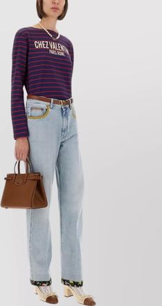 Valentino striped cotton t-shirt