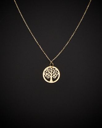 Italian Gold, Inc 14K Italian Gold Tree Of Life Necklace