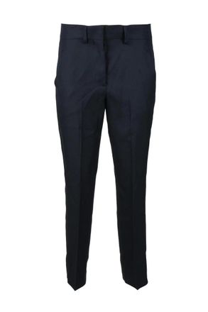 Seafarer Tailored Straight-Leg Trousers in Pure Virgin Wool