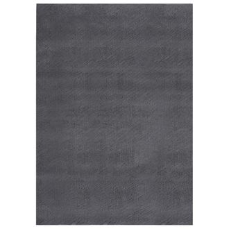 vidaXL Alfombra Pelo Corto Blando Suave Lavable Antracita 160x230 Cm Vidaxl