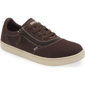 Billy Footwear Low II Sneaker in Dark Brown/White at Nordstrom Rack, Size 10.5