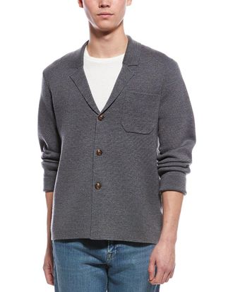 Bruno Magli Merino Wool Cardigan