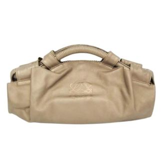 Loewe Pre-owned Handbags, female, Yellow, Size: ONE SIZE Pre-owned Nappa Aire Handbag