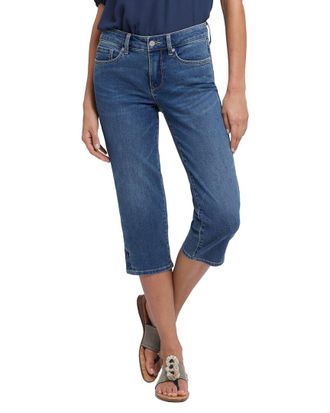 NYDJ Nydj Petite Marilyn Valencia Surf Crop Jean