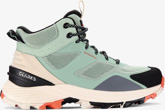 Clarks Womens Laila Hi WP Aqua Combi Boots - Blue - Size UK 7