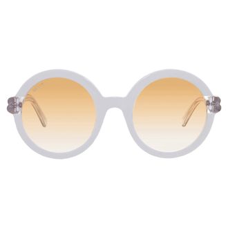 Bally Gradient Yellow Round Ladies Sunglasses BY0019-D 24F 54