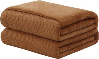 Luxury Home Popcorn Textured Twin Blanket