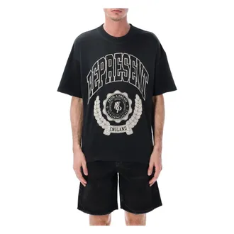 Represent T-Shirts, male, Black, Size: XL Represent Legacy Crest T-Shirt