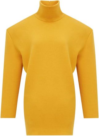 Saint Laurent Dames, Truien, Geel, Maat: S Wol