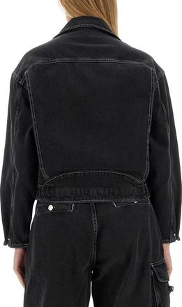 Moschino Cotton Denim Jacket - Black