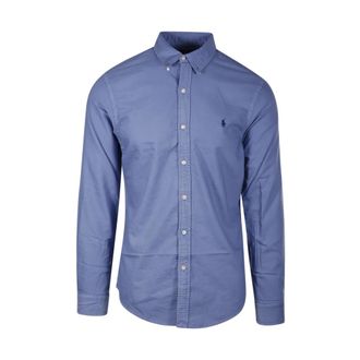 Ralph Lauren Casual Shirts, male, Blue, L, Shirt