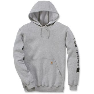 Carhartt Work in Progress Sudadera Logo Manga Capucha Gris M - K288-e20-m
