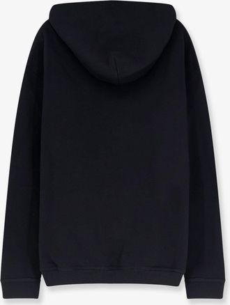 Maison Margiela Mens Hooded Sweatshirt Black Cotton Sweatshirts Sweater
