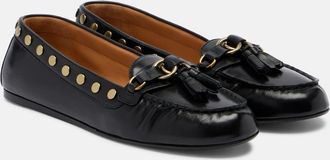 Isabel Marant Faxel studded leather loafers