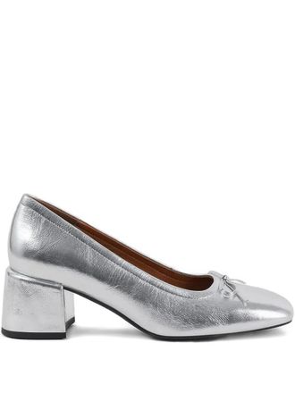 Vagabond Pumps Adison con tacco e fiocco - Argento