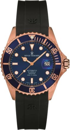 Revue Thommen Automatisch siliconen horloge - Heren - Horloges - Geel - ONE Size - Accessoires