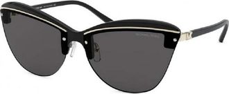 Michael Kors Womens MK2113-333287 MK2113 66 333287 Sunglasses - Black - One Size
