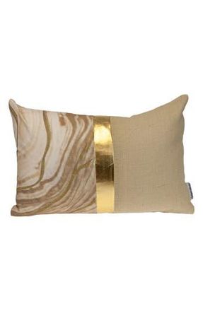 Parkland Collection Stripe Accent Pillow in Beige at Nordstrom Rack