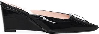Roger Vivier Vivier Belle Patent Leather Mule