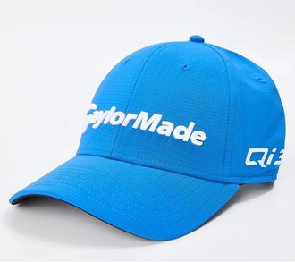 TaylorMade Taylormade Mens Wordmark Logo Pre Curved Brim Baseball Cap - Blue - Size: MENS