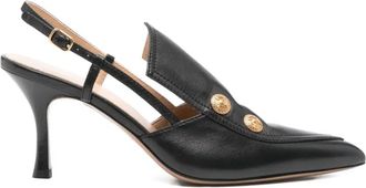 Chlo&eacute; Stijlvolle Agnes Muiltjes voor Vrouwen - Dames - Pumps - Zwart - 37 1/2 EU - Schoenen
