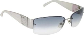 Chanel Pre-owned Accessories, female, Gray, Size: ONE SIZE Pre-owned Vintage Sunglasses