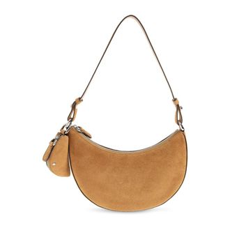 Kate Spade New York Shoulder Bags, female, Beige, Size: ONE SIZE Duo Suede Mini Shoulder Bag