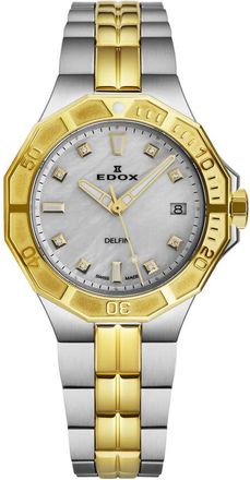 Edox Delfin Quartz Ladies Watch 53020 357JM NADD
