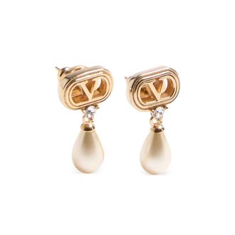 Valentino Garavani Ovalette Drop Earrings