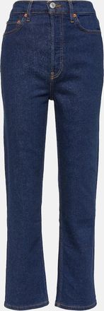 Re/Done 70s Stove Pipe high-rise straight jeans