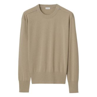 Burberry Crewneck Wool Jumper, Size Large