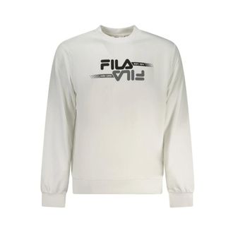 Fila Hoodies & sweatvesten, Heren, Wit, S, Polyester, Sweatshirt