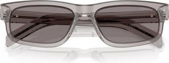 Prada Zonnebril - unisex - Zonnebrillen - Grijs - 57 MM - Accessoires