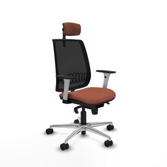 Piqueras y Crespo Silla De Oficina Piqueras Y Crespo Alares Blanco Espuma Inyectada