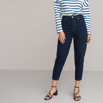 La Redoute Collections Mom jeans, hoge taille