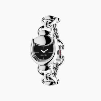 Gucci Accessoires, Dames, Grijs, ONE Size, Armbandhorloge