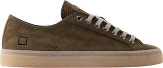 D.A.T.E. Tessuto Sneaker - Heren - Sneakers - Groen - 43 EU - Schoenen