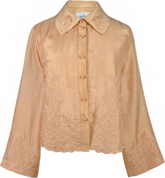 Monoki Womens Cloud Shirt In Pink