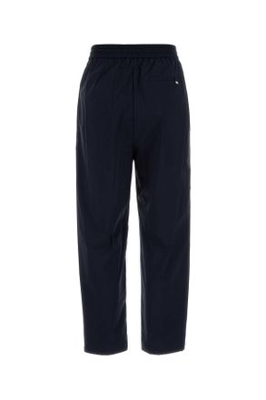 Herno Womens Blue Stretch Nylon Pant Blu Exterior: Elastane Pantaloni
