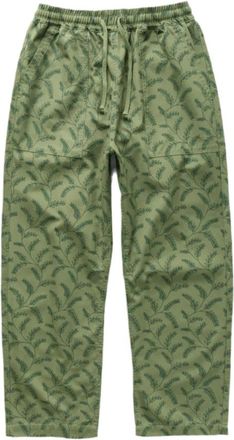 Service Works Heren, Broeken, Groen, Maat: XS