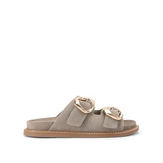 Kurt Geiger Womens River Sandals - Taupe - Size UK 6