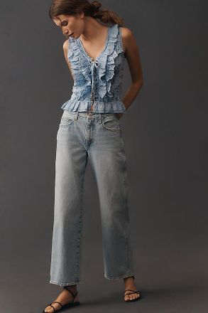 Amo Billie Mid-Rise Straight Leg Jeans