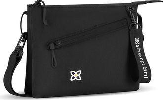 Sherpani Zoom Small Crossbody Purse in Raven at Nordstrom