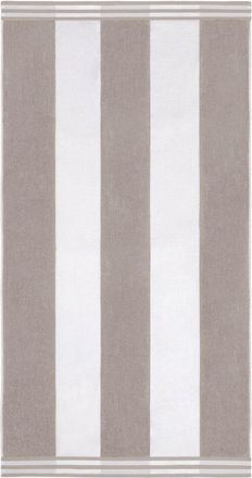 Superior Cabana Stripe Oversized Cotton Beach Towel